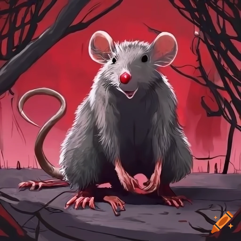 Sergio busquets as a rat anime