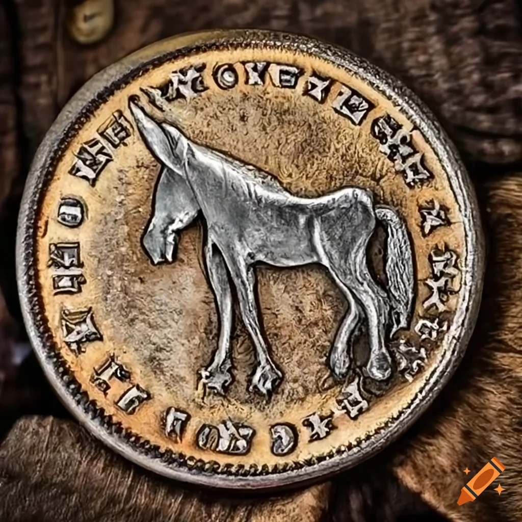 Donkey coin on Craiyon