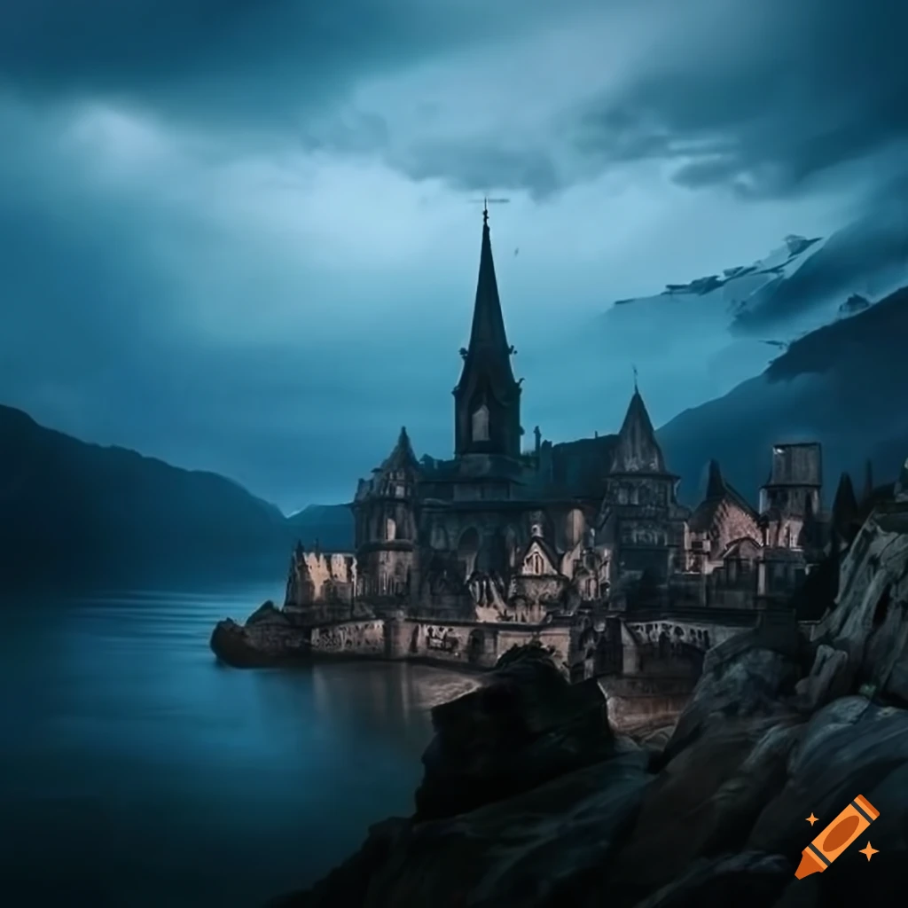 gothic coastal town