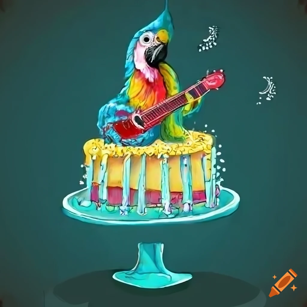 Parrot cake designs/Cakes for parrot lover/Best cake ideas - YouTube