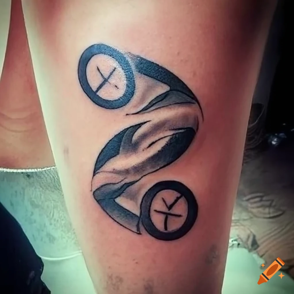 Tattoo uploaded by Hannah • Zodiac Cancer star sign • Tattoodo
