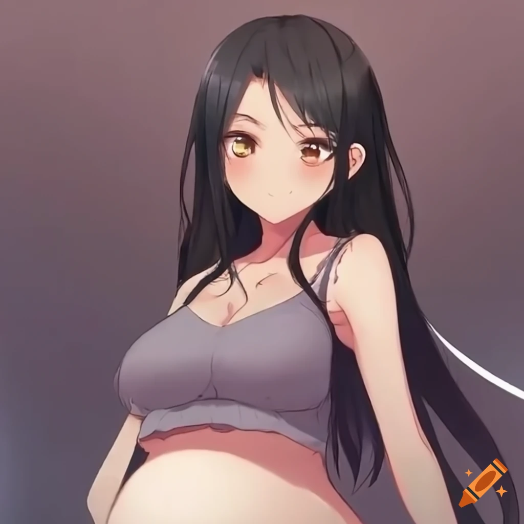 anime girl pregnant