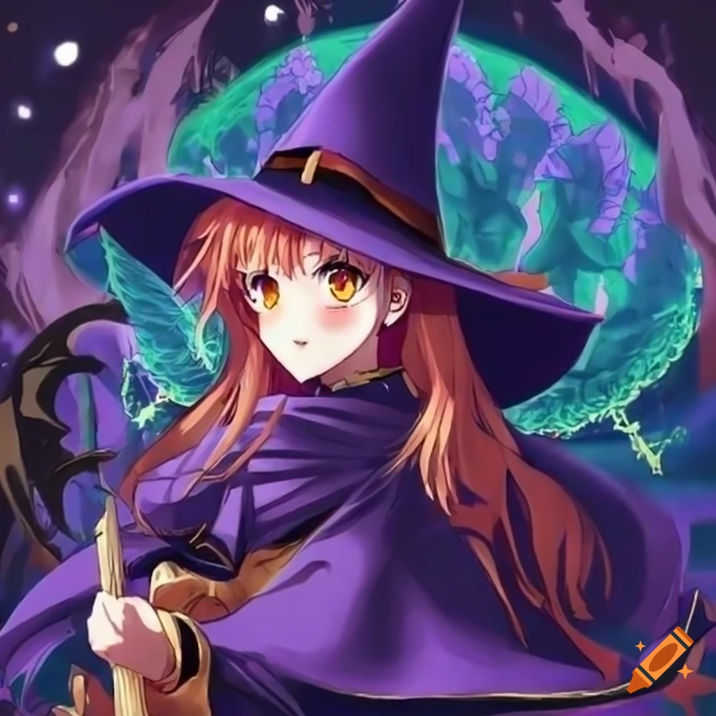 Lexica - Adorable witch girl, anime stlye, masterpiece art, warm visage,  gorgeous, lovely,