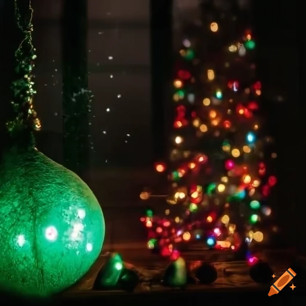 Christmas tree with vibrant colored lights as iphone wallpaper on Craiyon