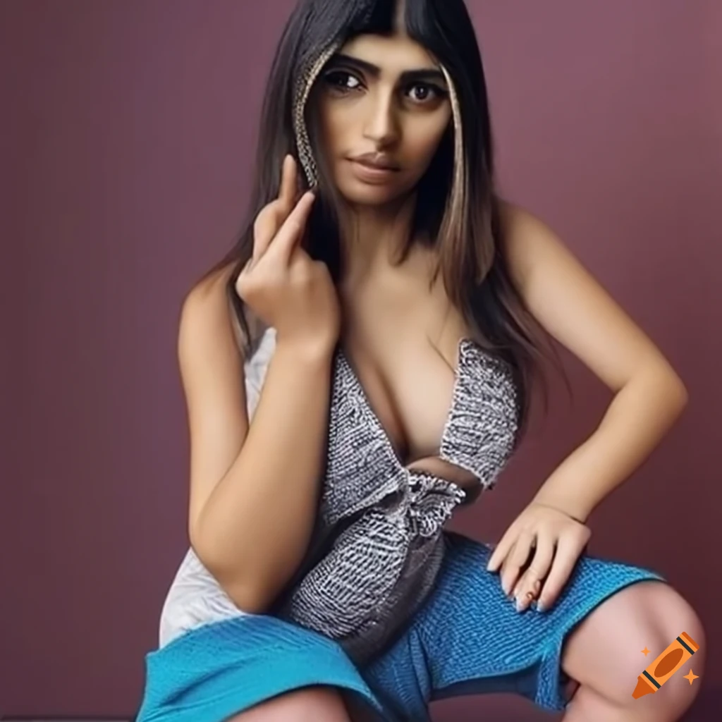 mia khalifa and a down syndrome kid