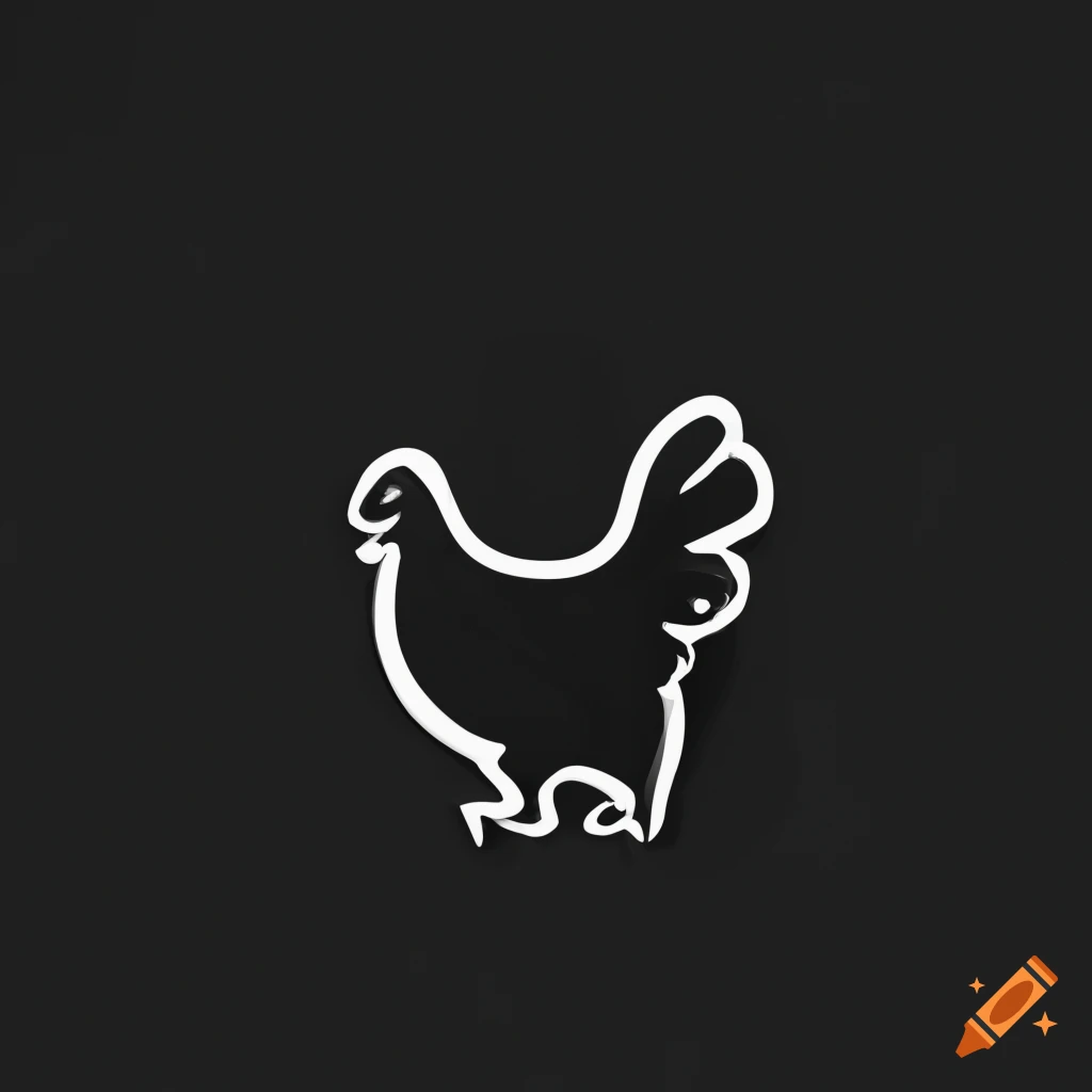 Vintage Retro Style Chicken Logo Graphic by Key85 Creative · Creative  Fabrica