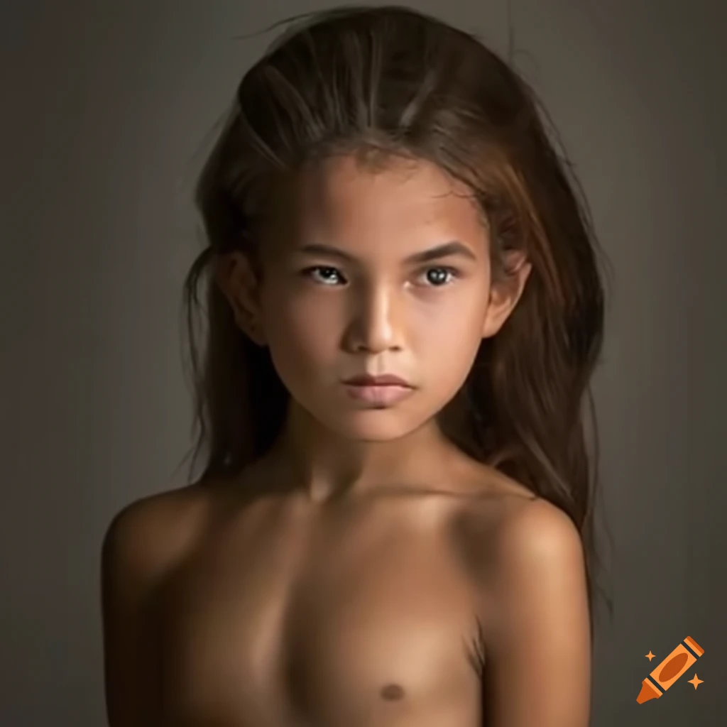 amazon-warrior-girl-age-12-back-view-on-craiyon