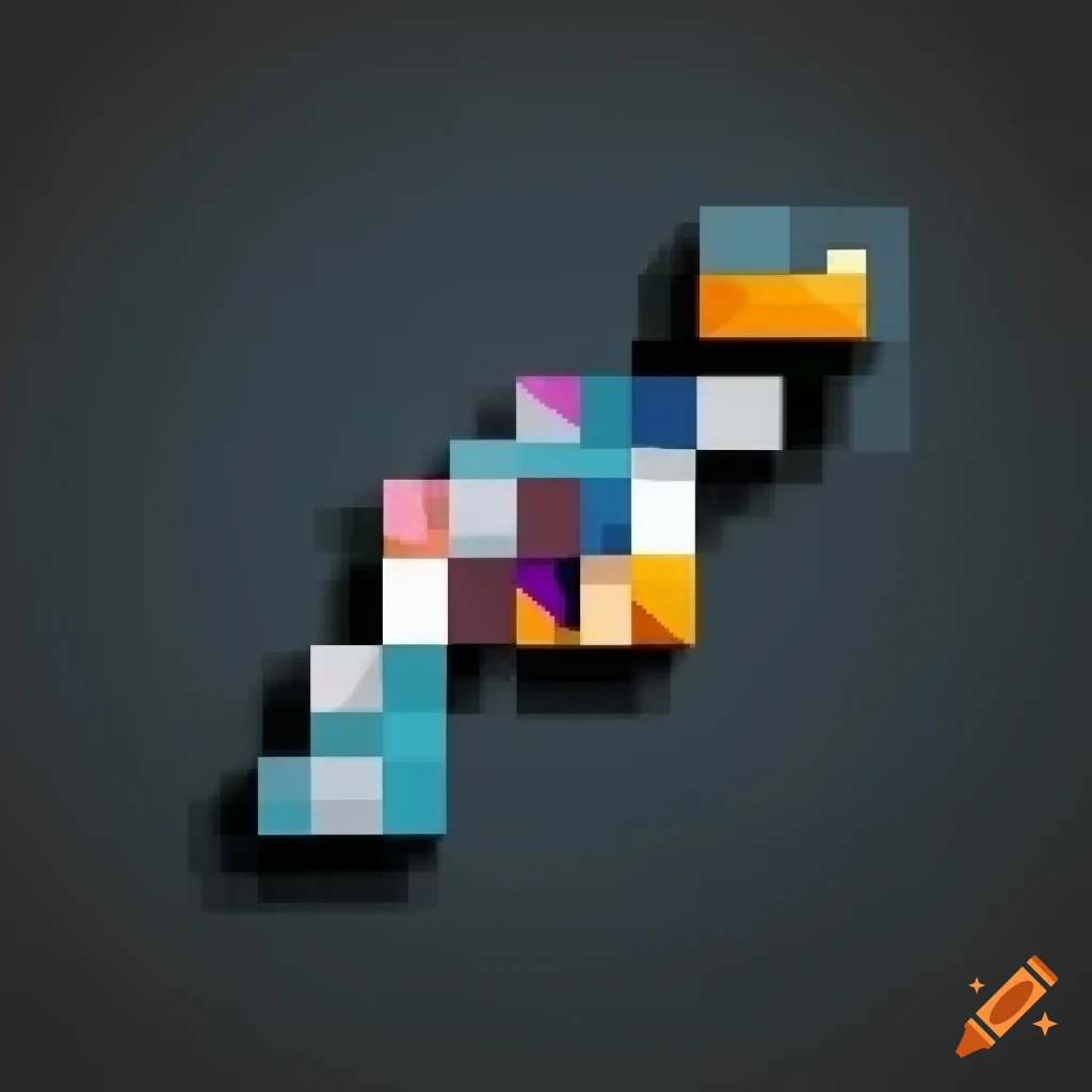 Html, css, js pixel art on Craiyon