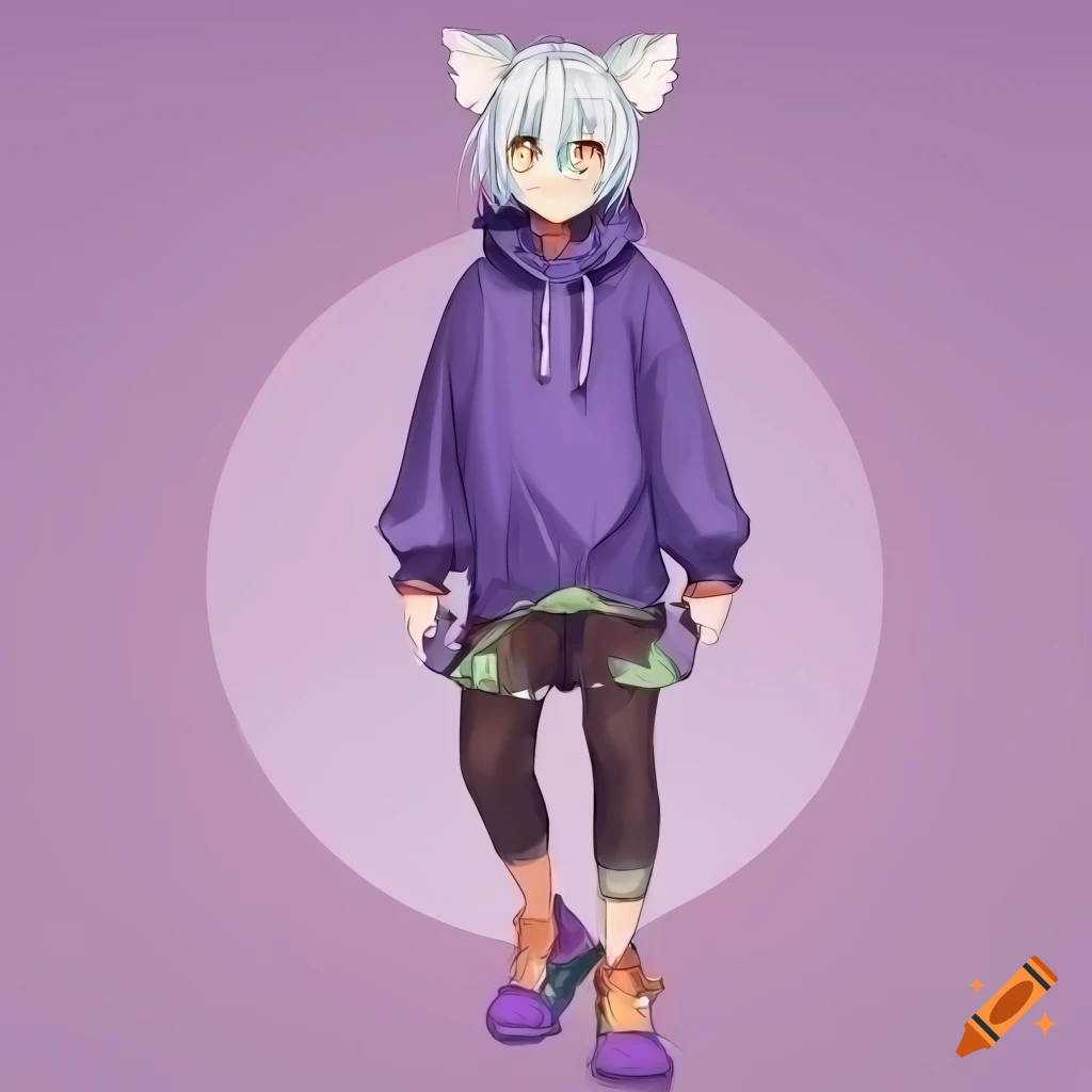 anime fox boy and girl