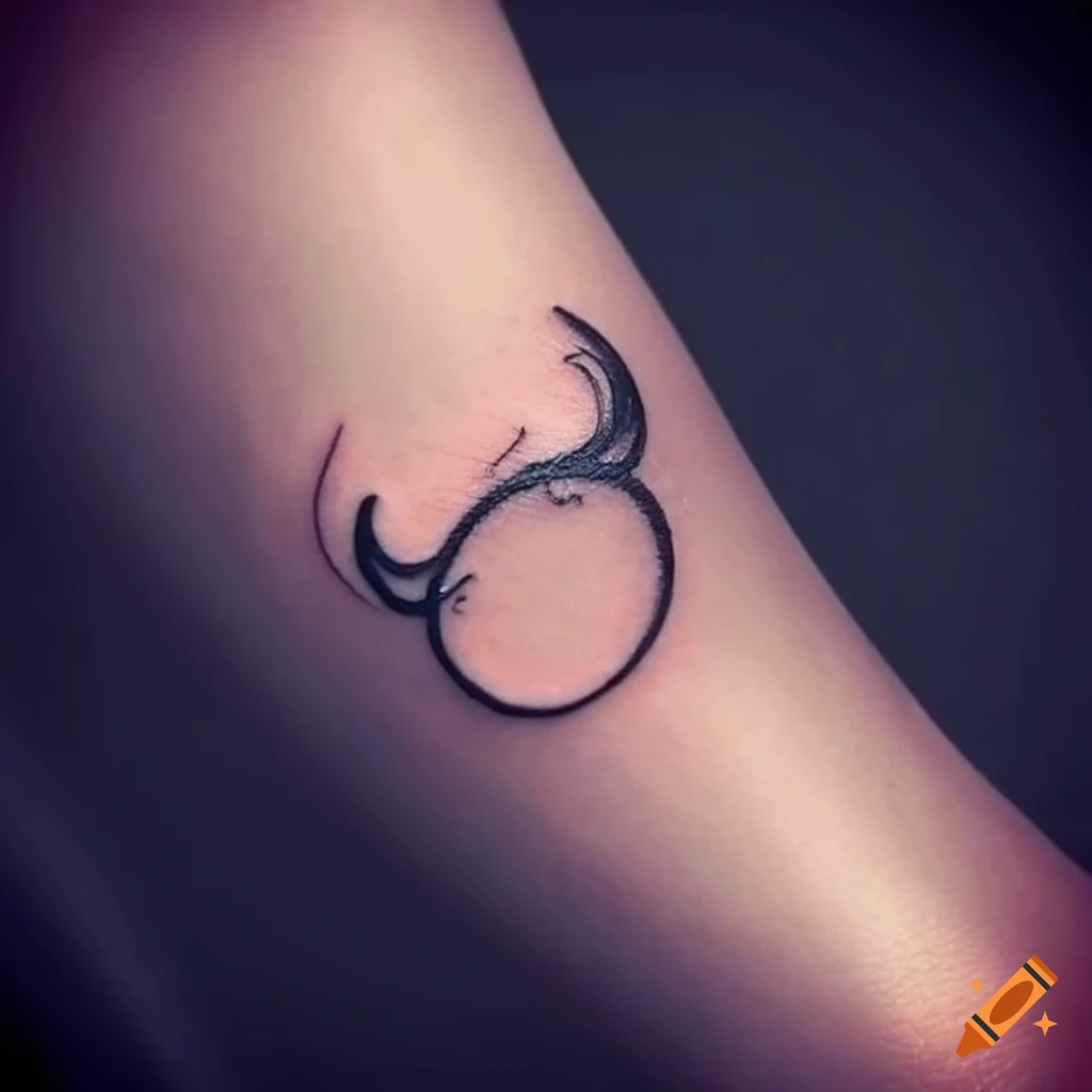 Tattoo uploaded by Coralin Hauste-Kostince • Zodiac sign - taurus • Tattoodo