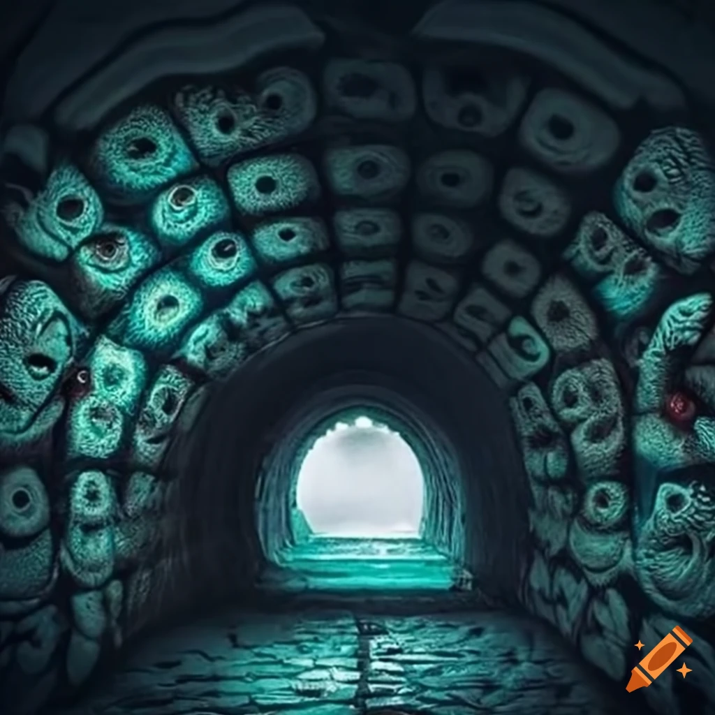 dark underground tunnels