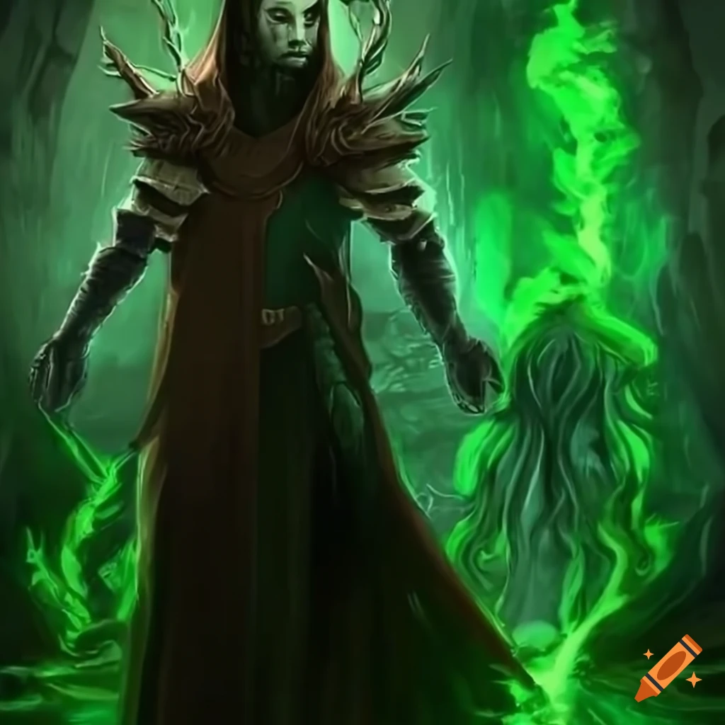 green fire warlock