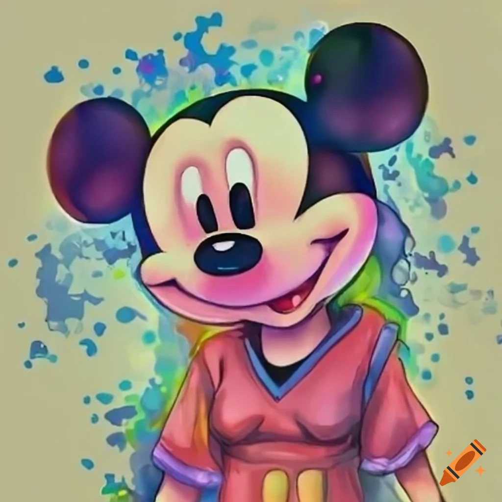 For Men Women Mickey Cartoon Mouse Character Gifts For Birthday Drawing by  Anime Chipi - Fine Art America