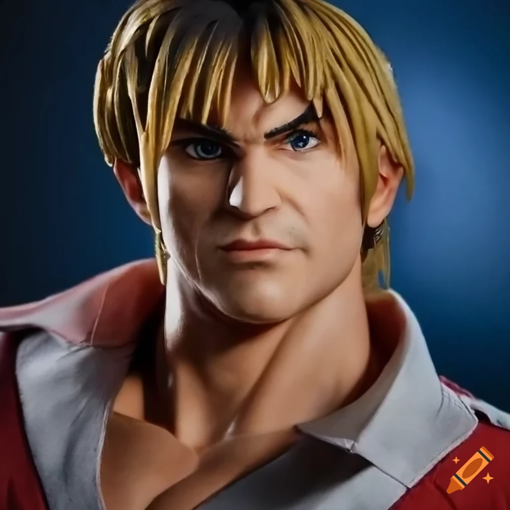 Ken Masters Close Up From Street Fighter By Unreal Engine 3d Figure Art Of Super Smash Bros 2338