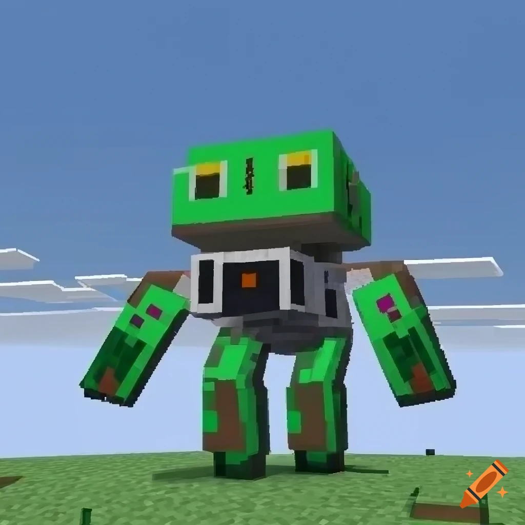 A turtle robot programmed to perform tasks in ComputerCraft in ...