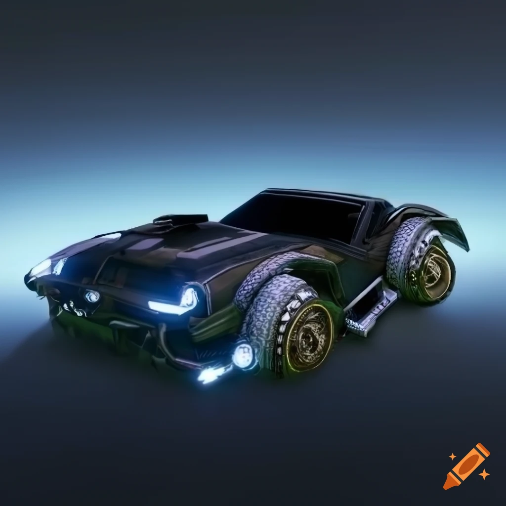 Rocket league fennec car body in high resolution 16k, high detail, high  definition, dynamic lighting, hyper realistic on Craiyon