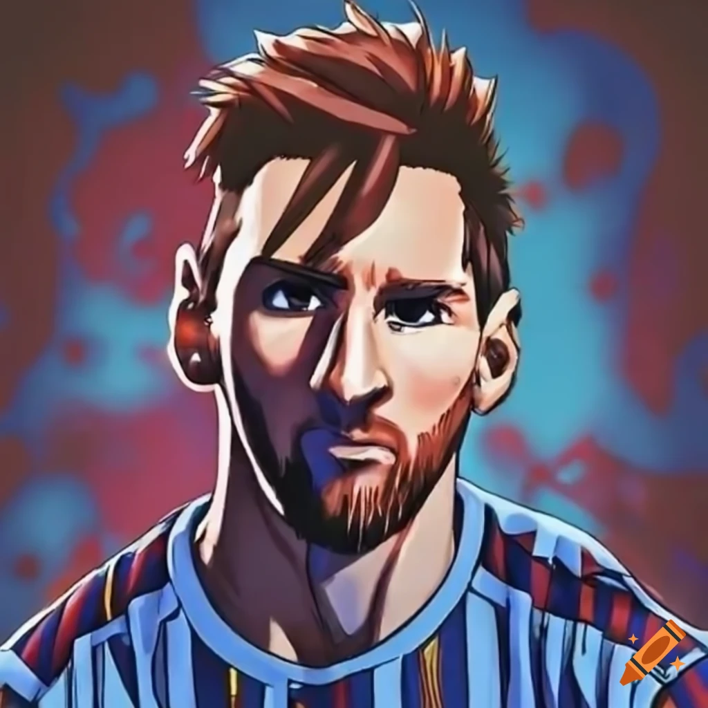 Lexica - ultra realistic arc_nights fantastically detailed reflecting eyes  modern anime style art massive detailed built-in firearms wolfmask football  player that looks like messi leather jacket suit