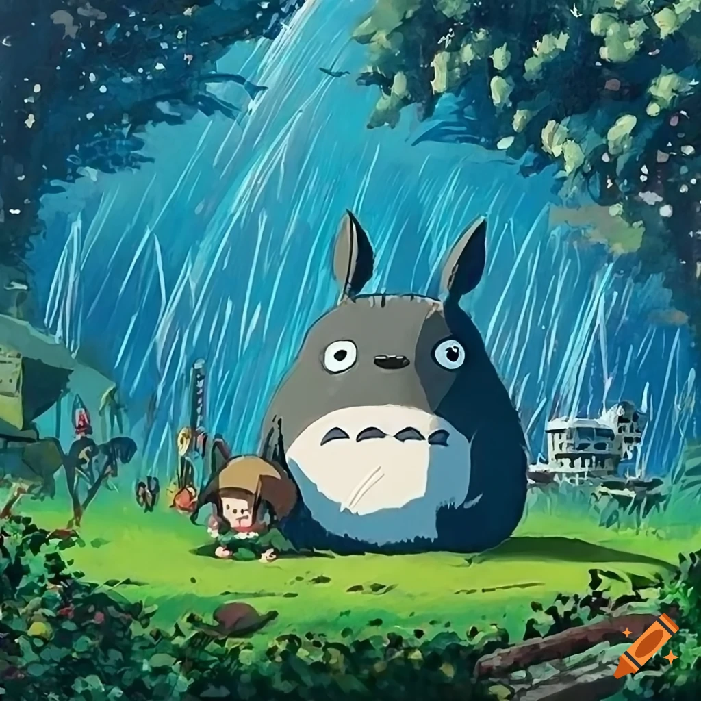 Totoro Anime Poster