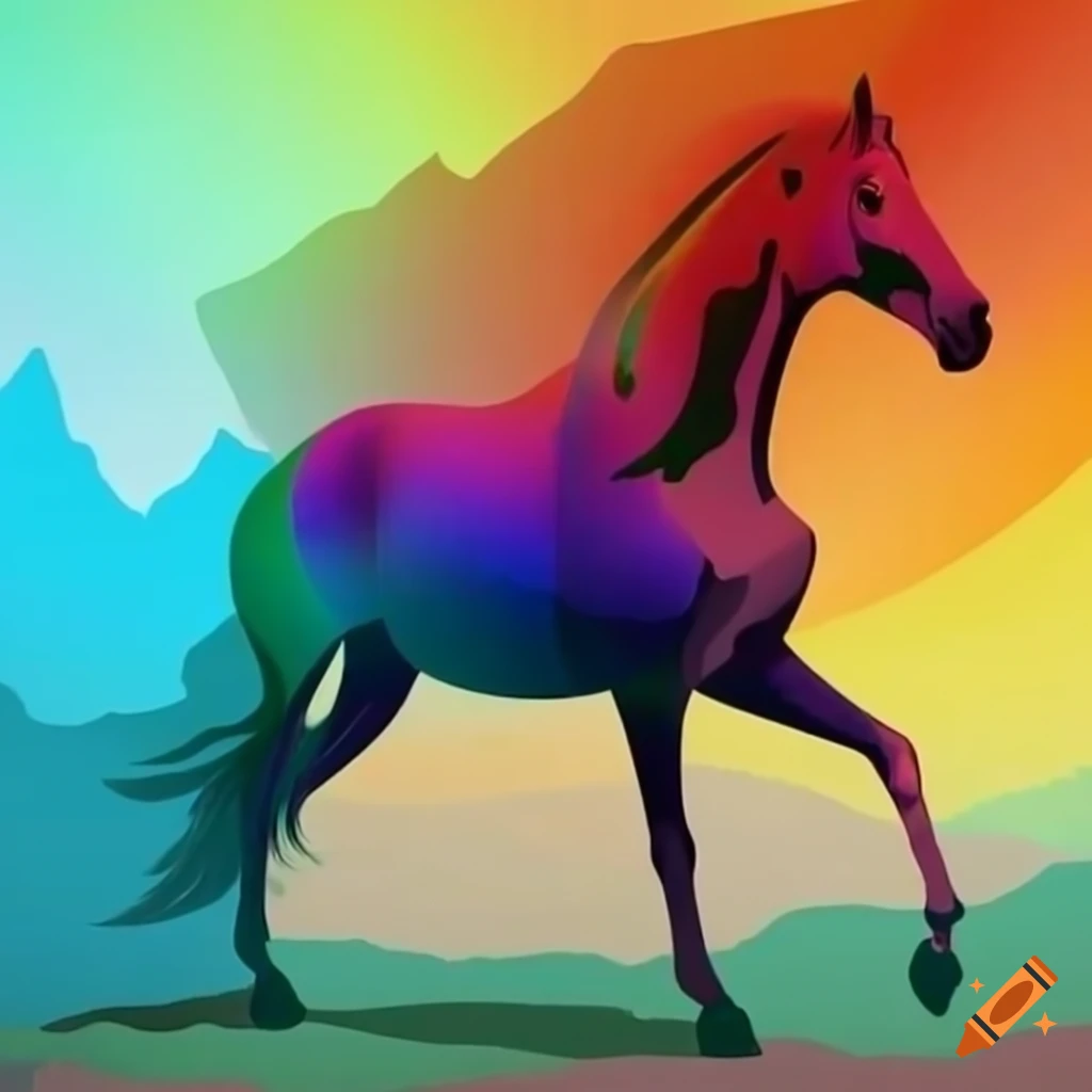 Caballo homosexual de las montañas on