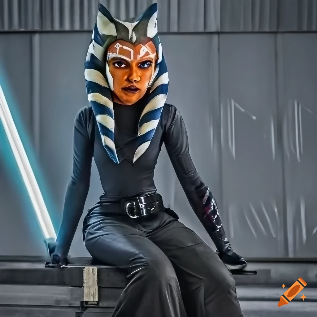 Low point of view, potrait, ahsoka tano, real, real life, person