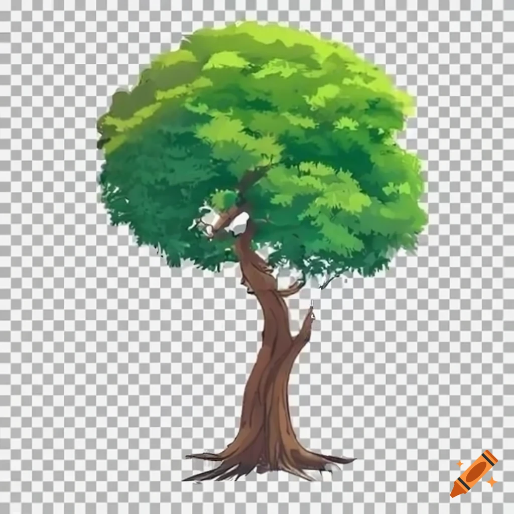 Anime Tree PNG Images With Transparent Background | Free Download On Lovepik