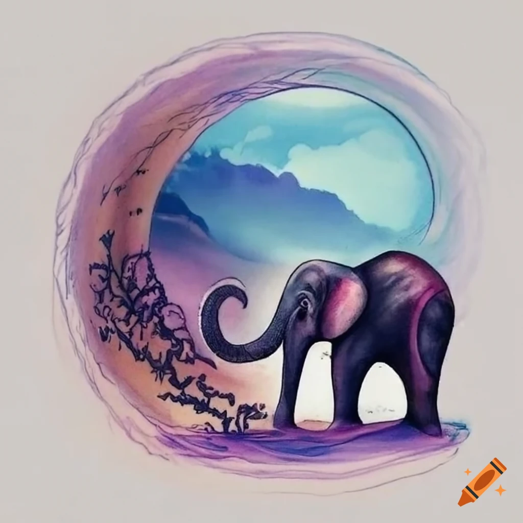 1,781 Tattoo elephant Stock Illustrations | Depositphotos