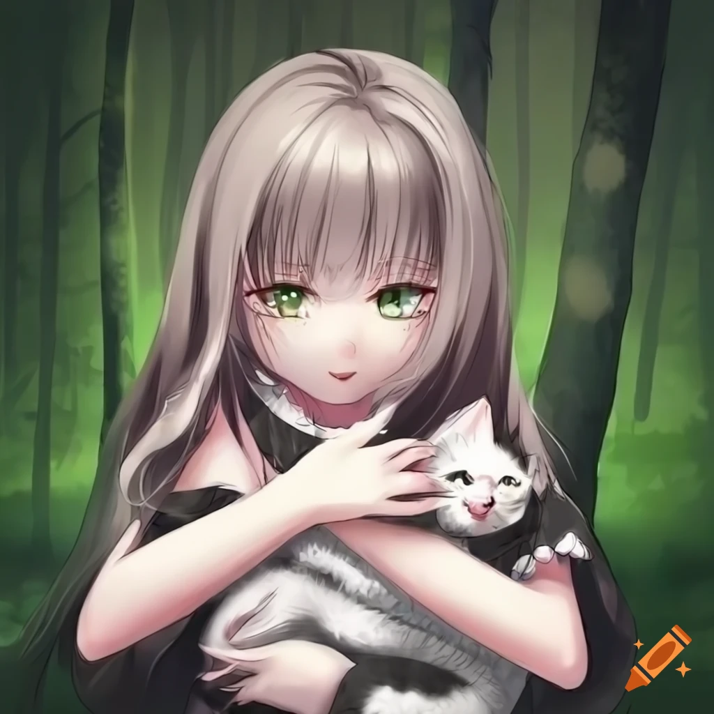 Anime Kitten GIF-demhanvico.com.vn