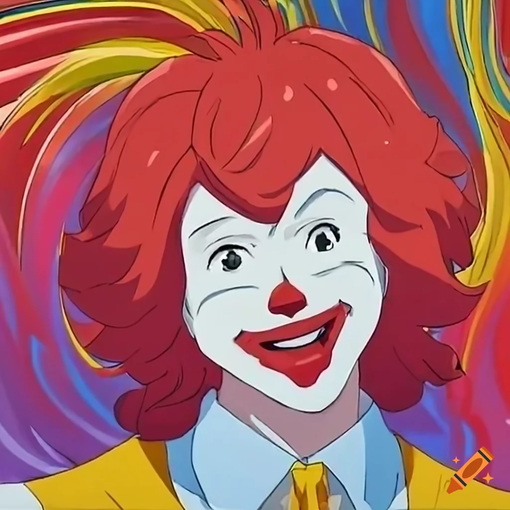 Ronald McDonald Korosensei | Anime cover photo, Manga covers, Japanese  poster design