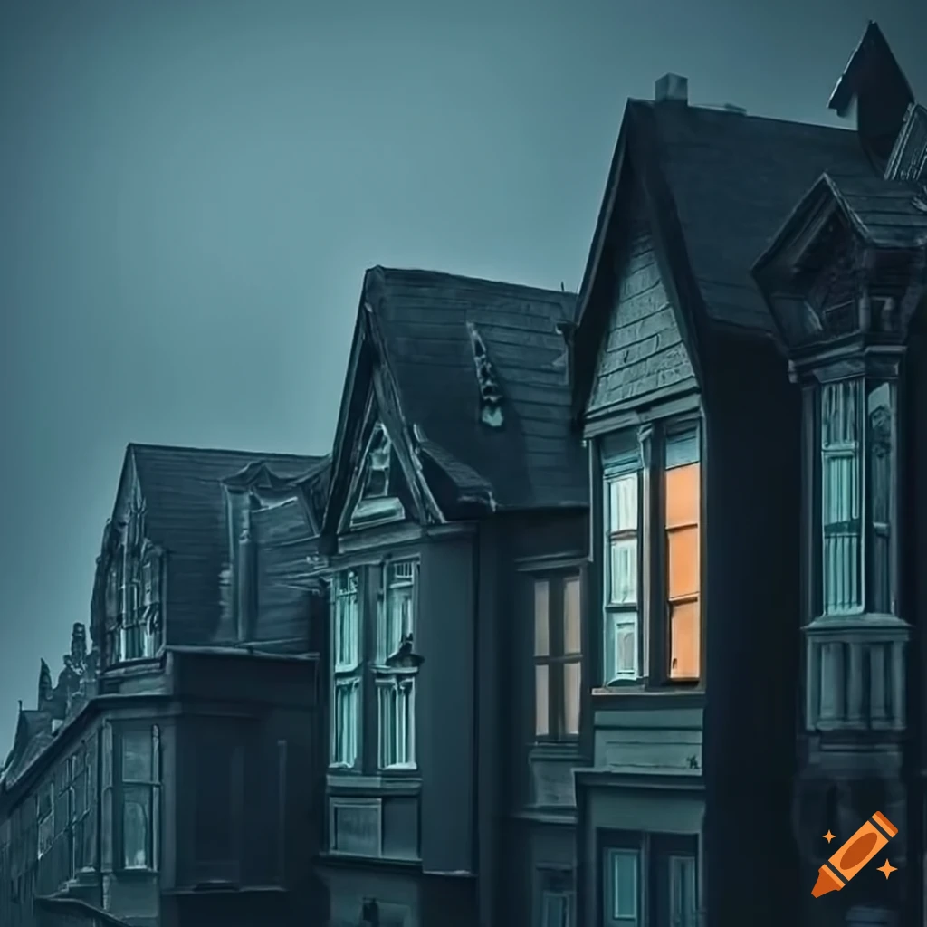 architectural row houses'-style, 🏔️ row of fortresses, stunning  focal-depth, masterful composition, vibrant ultra-fine details,  extremely-detailed, in high-definition museum display quality, sharply  defined-features, in-focus, 🎂light, strong