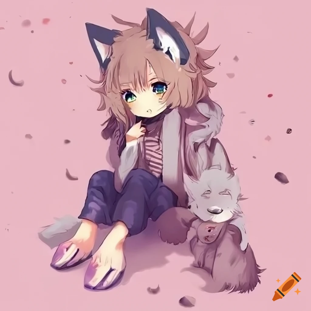 AI Art LoRA Model: Anime Wolf LoRA (Boy) - (Basic LoRA) | PixAI