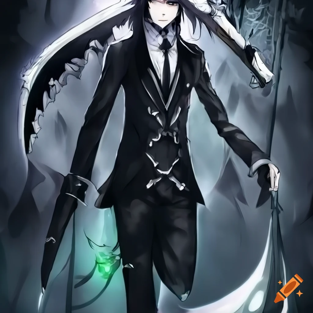 anime evil guy with sword
