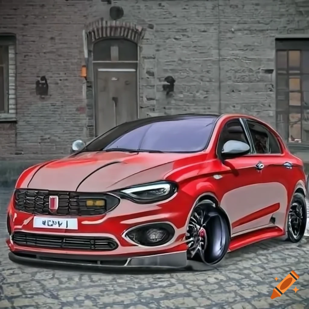 Fiat tipo tuning on Craiyon