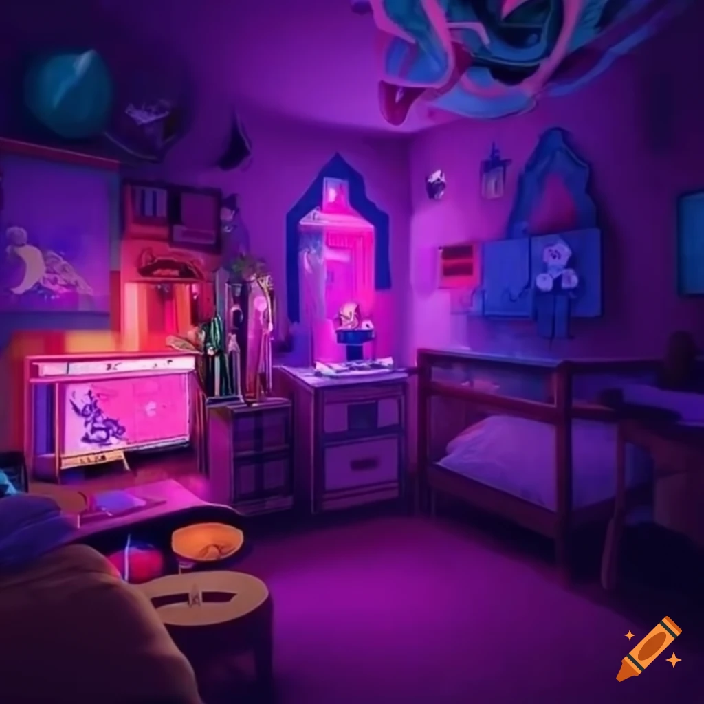 A dreamcore room