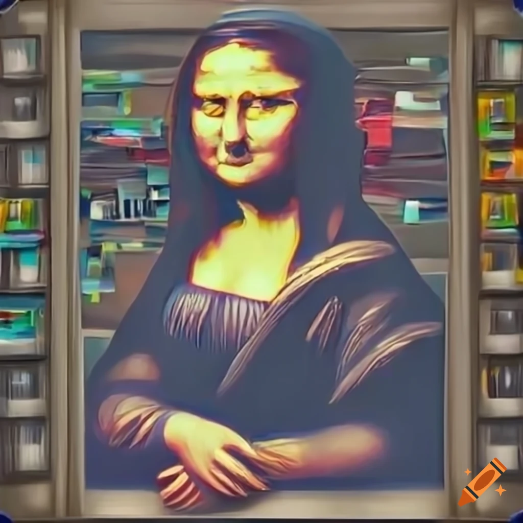 AI Mona Lisa Portrait Painting