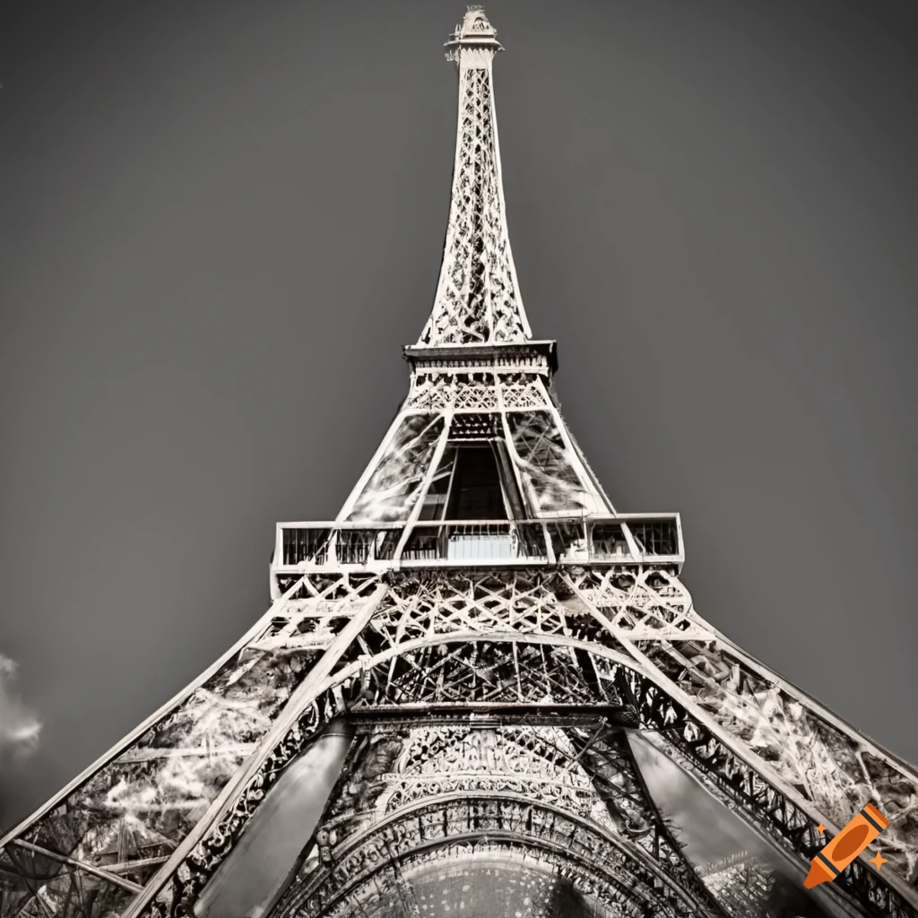 Eiffel tower on Craiyon