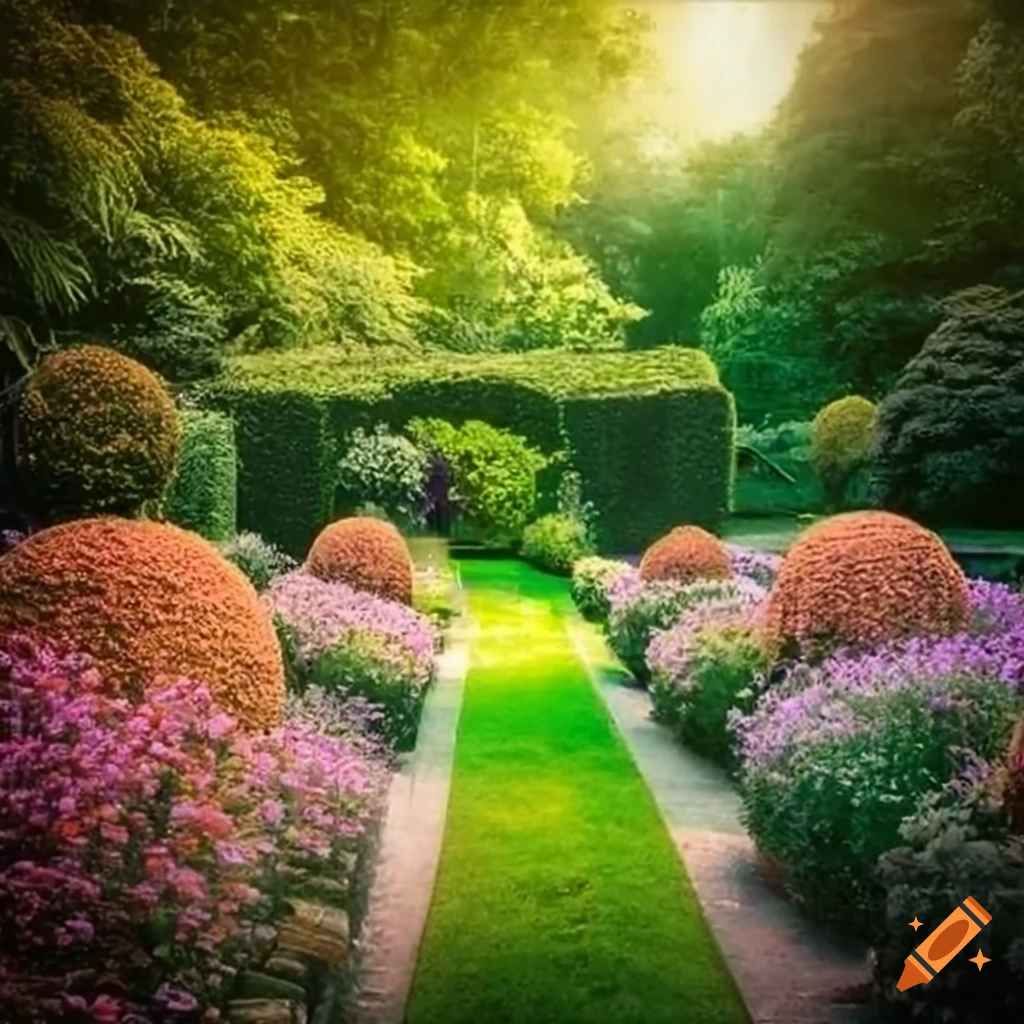 Vintage Summer Garden