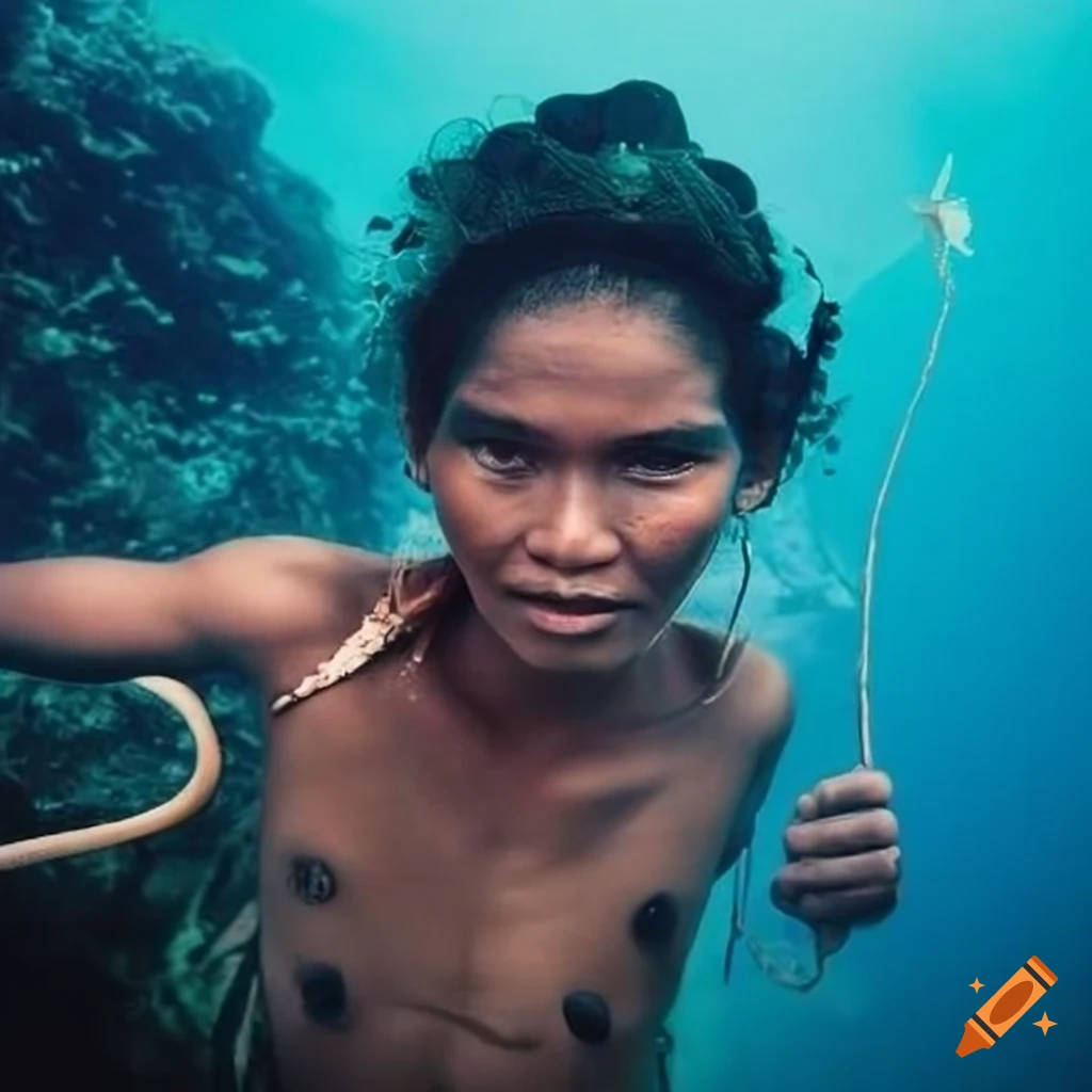 Bajau Rituals Tribe ocean bajau on Craiyon