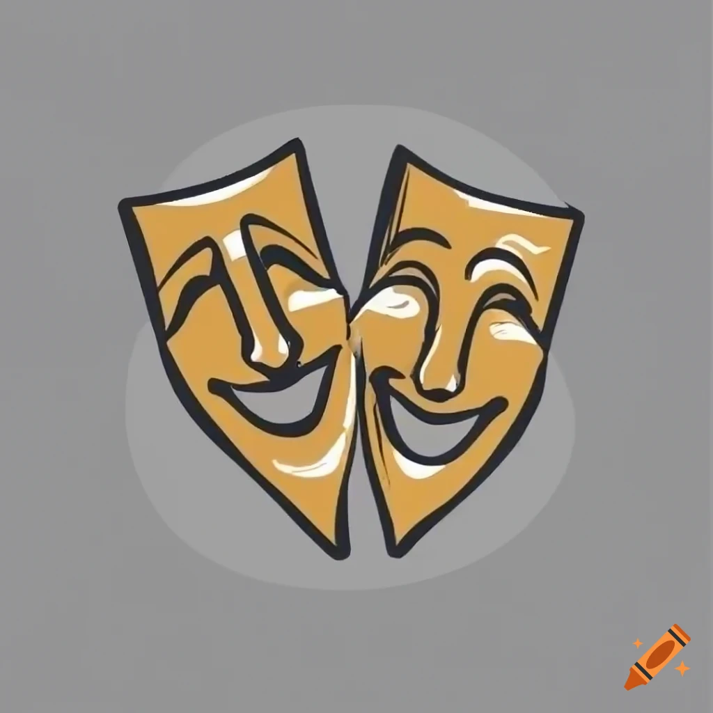 Drama | Drama, Theatre logo, Logo design