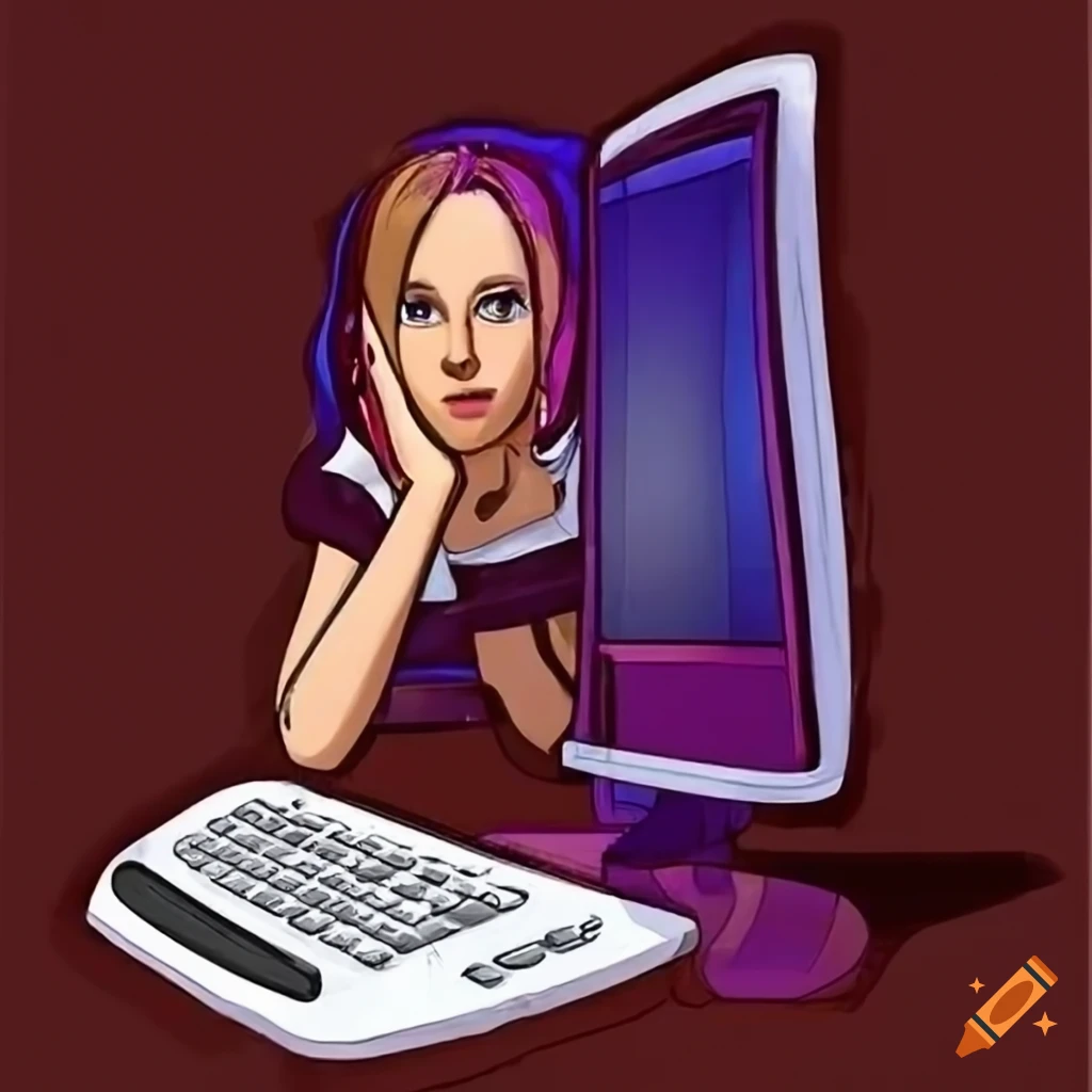 Computer girl