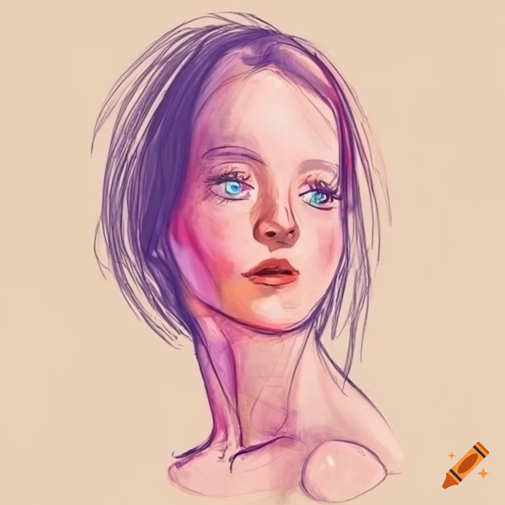 Sketch Of A Female Body Sketch Of A Female Body
