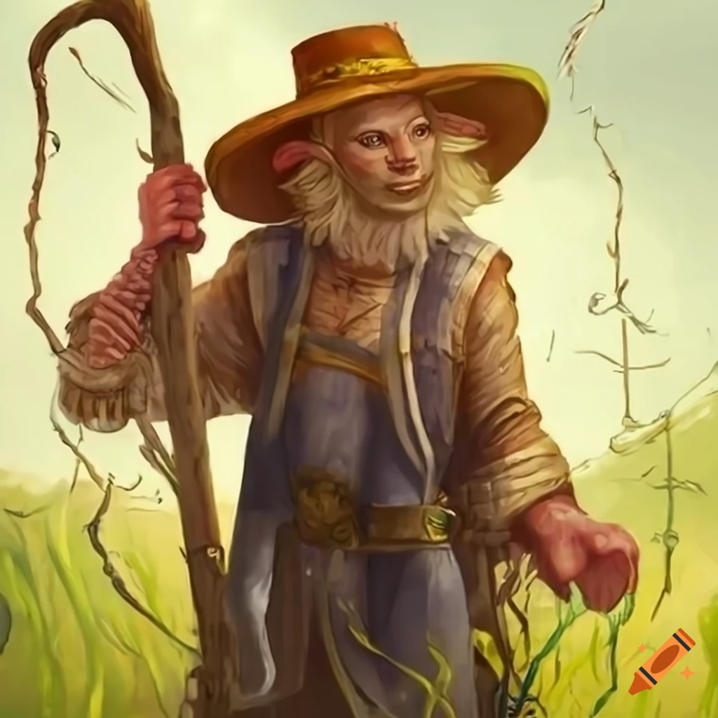 Fantasy farmer on Craiyon