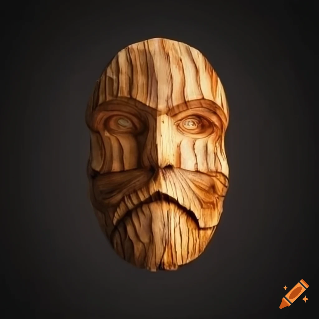 Wood head made of multiple wood types
