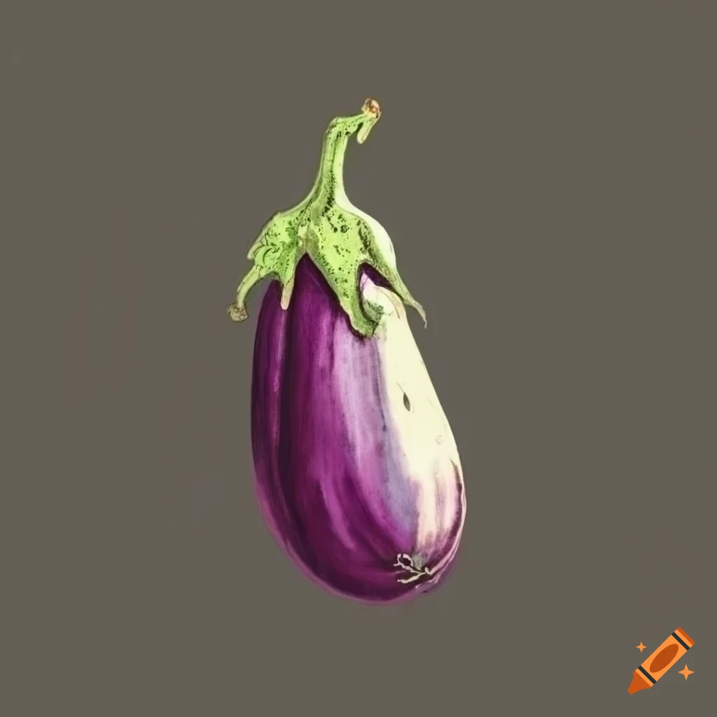 Eggplant Emoji Icon Cartoon Drawing Symbol Stock Vector (Royalty Free)  1431018887 | Shutterstock