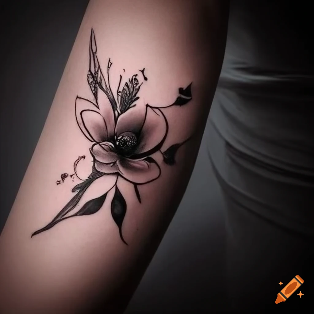 Emma Venables Tattoo - Some lil shoulder flowers for Leah 🙌🏻 thankyou # tattoo #tattoos #uktattoo #uktattoos #tattooartist #tattooartists  #uktattooartist #uktattooartists #uktta #westmidlandsartists  #westmidlandstattoo #wolverhamptontattoo ...