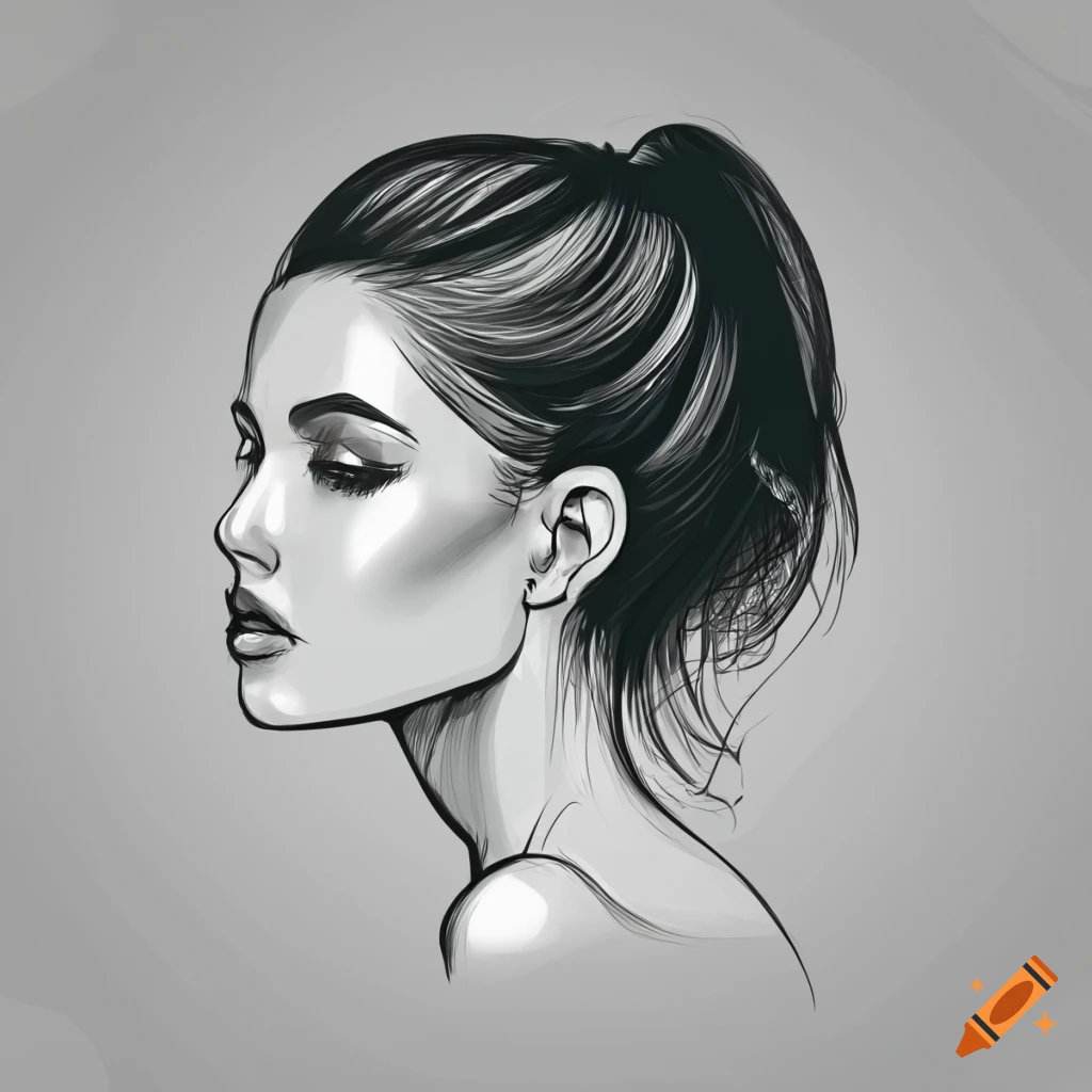 How To Draw A Face From The Side View Step By Step!
