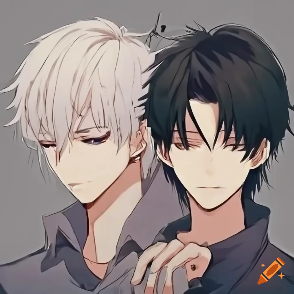 Anime profile pic of 2 men