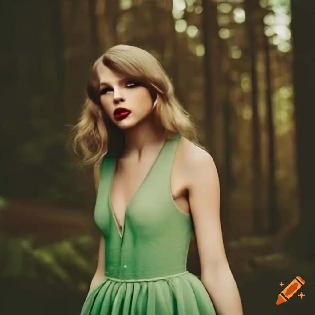Taylor Swift -Exclusive Colour Vinyl- Evermore Green Vinyl