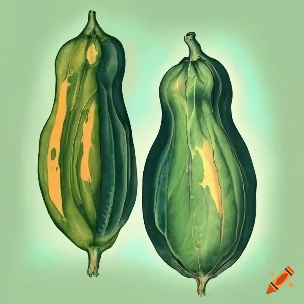 Hand Drawn Background of Fresh Papaya Fruits Drawing by Iam Nee - Pixels