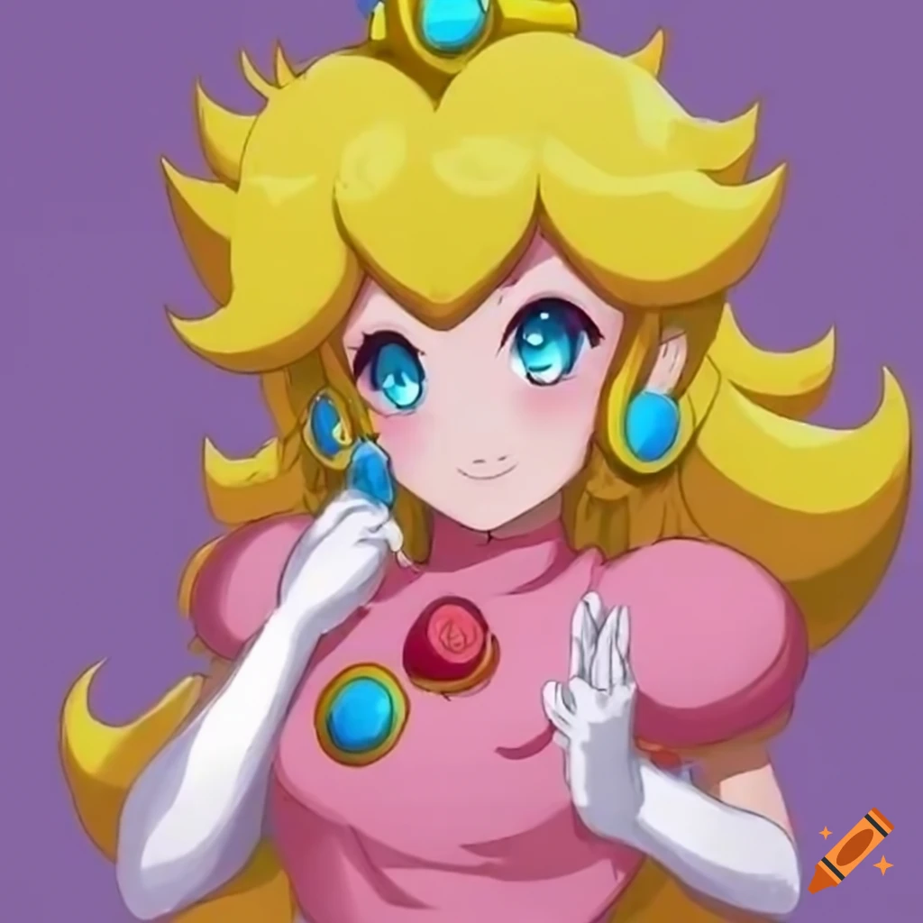 Princess Peach | Princess peach, Super mario princess, Anime princess