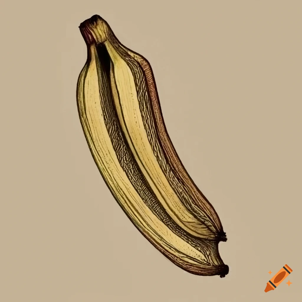 How to Draw a Realistic Banana Tutorial - EasyDrawingTips